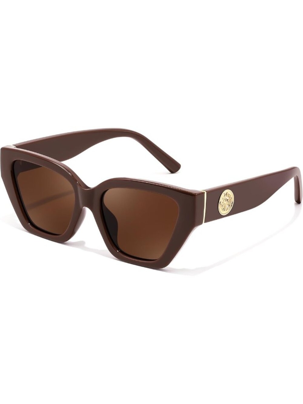 Trendy Polarized Cat Eye Sunglasses for Women - UV400 Protection, Perfect for